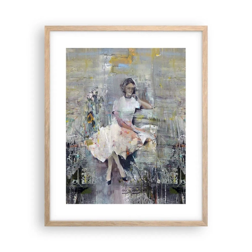 Plakát v rámu světlý dub - Klasická a moderní - 40x50 cm