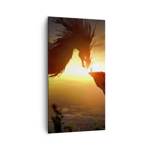 Obraz na plátně - Přemožitel draka - 55x100 cm