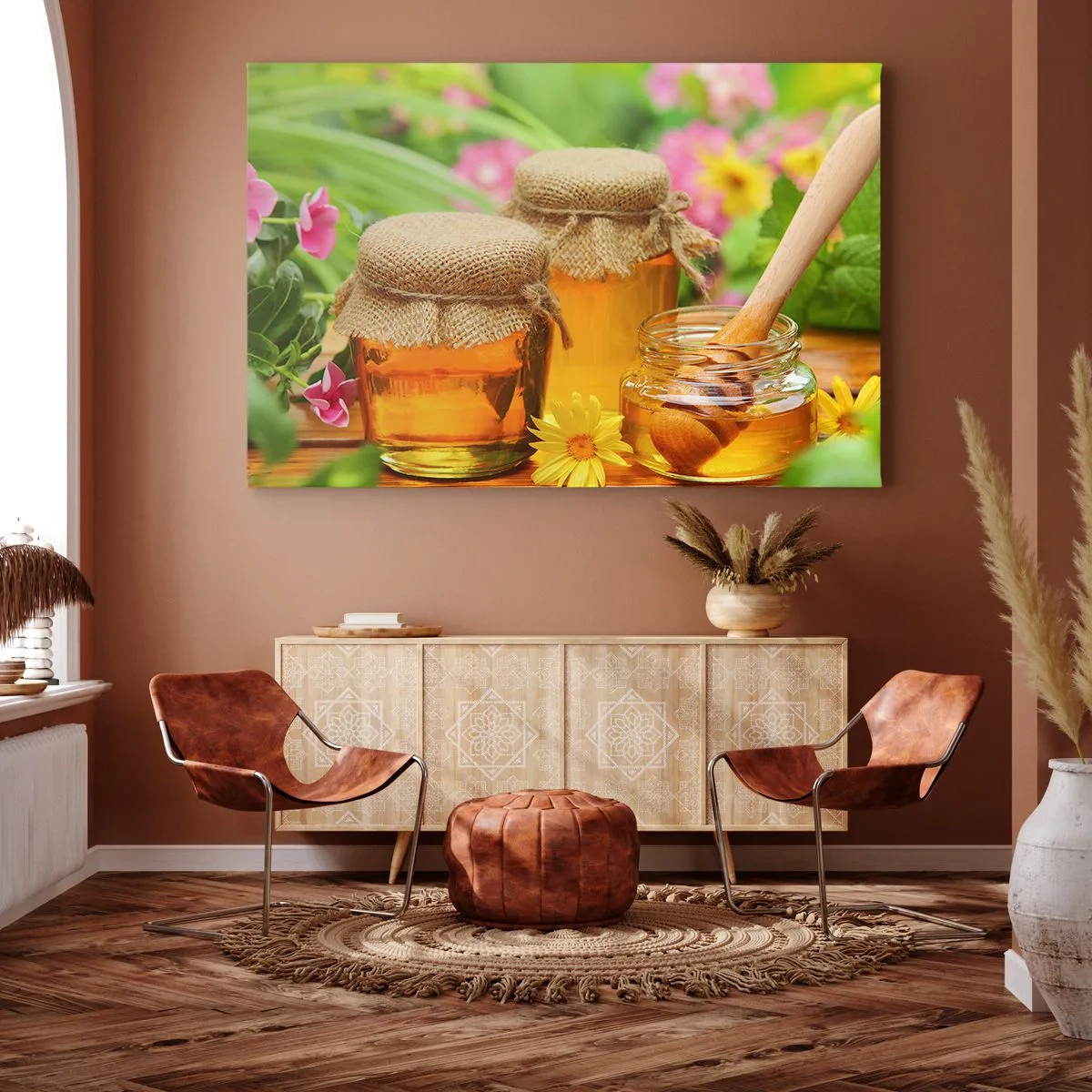 Obraz na plátně - Sladce a květinově - 120x80 cm
