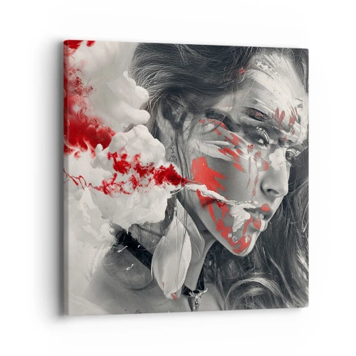Obraz na plátně - Ve spárech absurdity - 40x40 cm