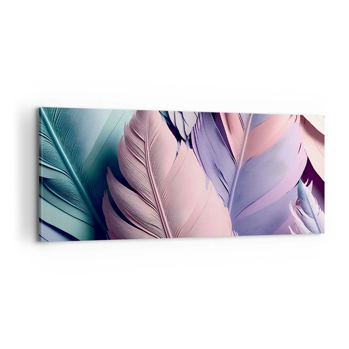 Obraz na plátně - Ptačí styl - 100x40 cm