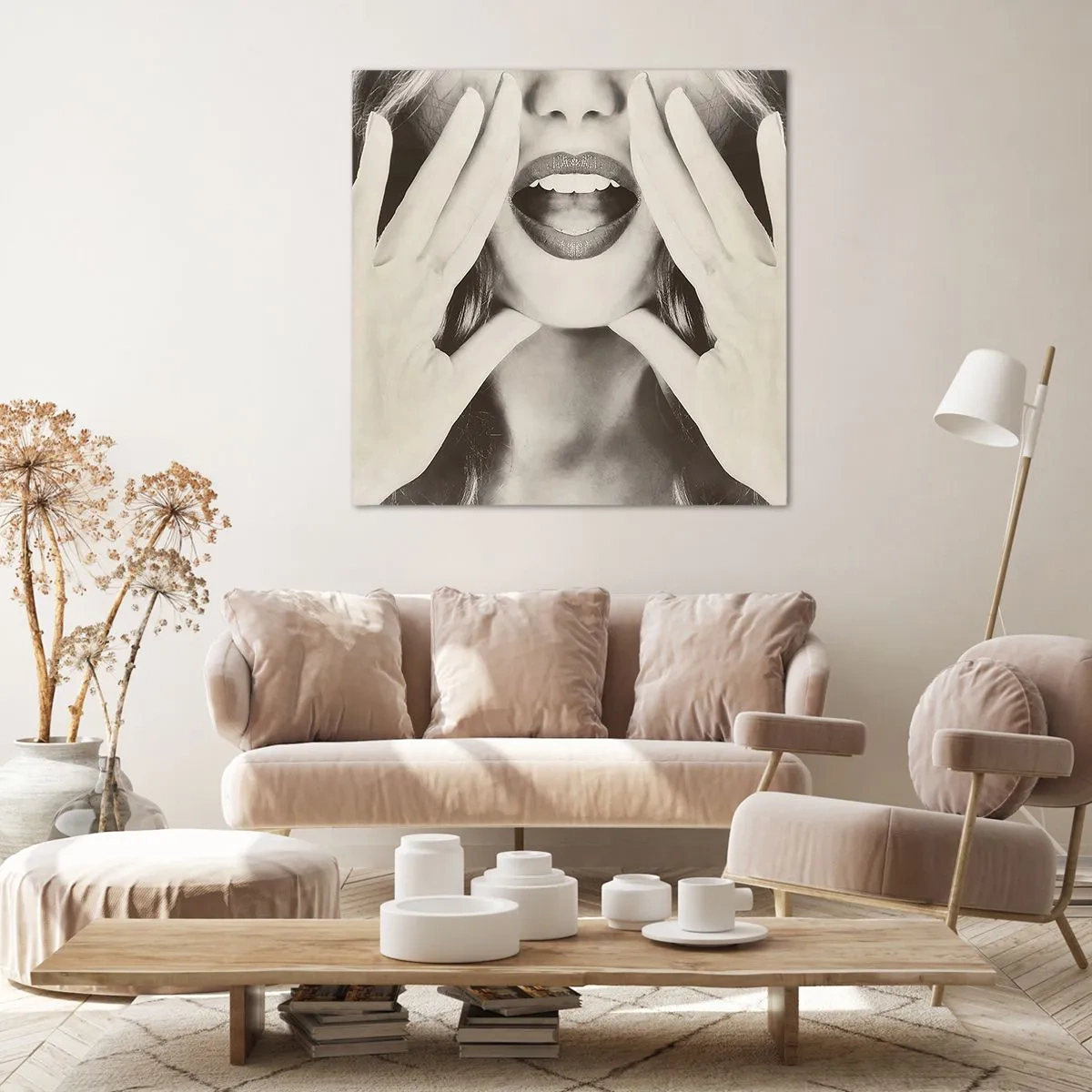 Obraz na plátně - Už jdu! - 40x40 cm