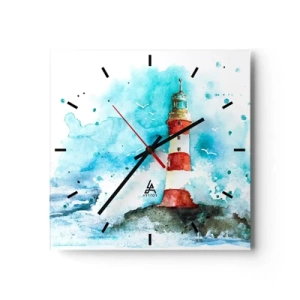 Nástěnné hodiny - Jednota živlů - 30x30 cm