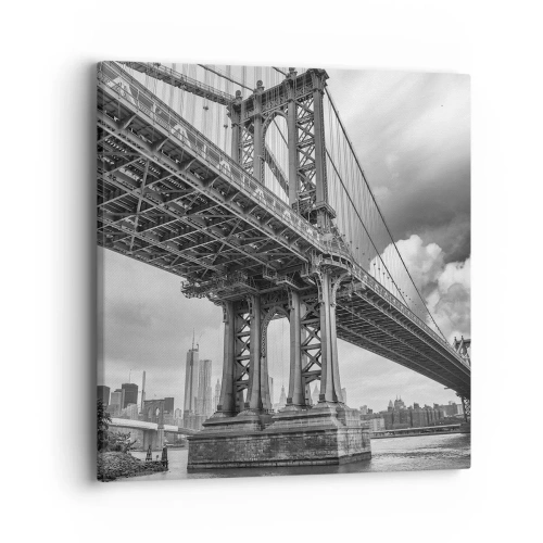 Obraz na plátně - Do srdce města - 40x40 cm