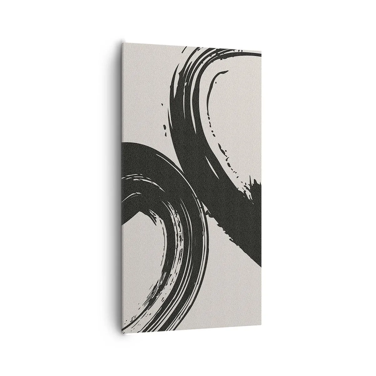 Obraz na plátně - Rozmáchle a dokola - 65x120 cm