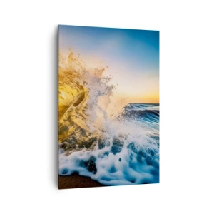 Obraz na plátně - Hra v písku - 70x100 cm