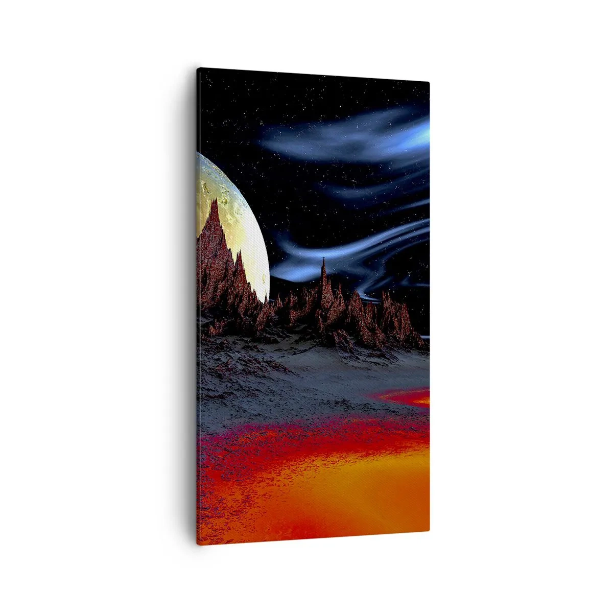 Obraz na plátně - Neznámý svět - 55x100 cm