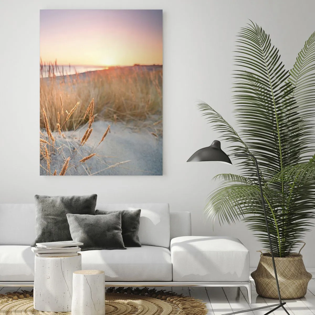 Obraz na skle - Baltská ukolébavka - 50x70 cm