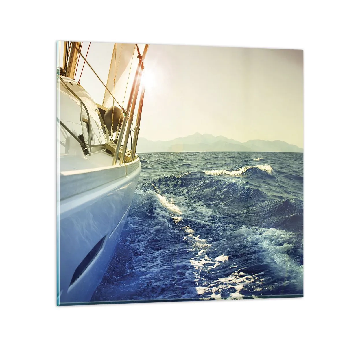 Obraz na skle - Za dobrodružstvím - 60x60 cm