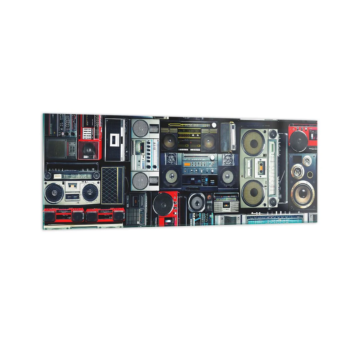 Obraz na skle - Stesk po 80. letech - 140x50 cm