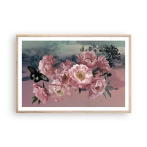 Plakát v rámu světlý dub - Vrchol romantismu - 91x61 cm