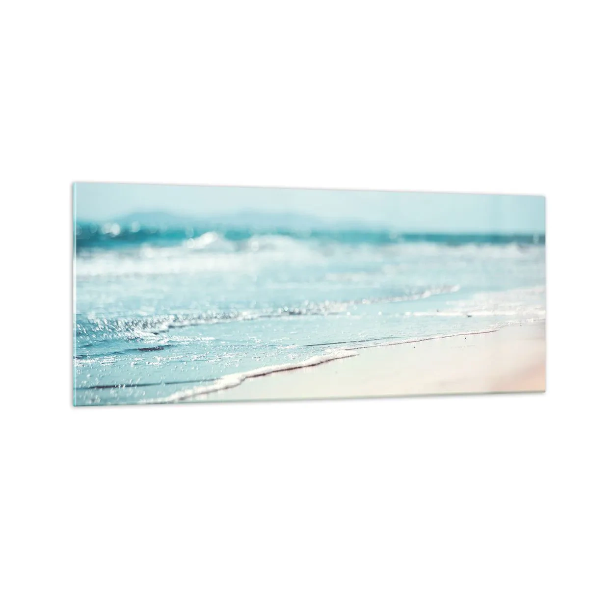 Obraz na skle - Teplo a hluk - 100x40 cm
