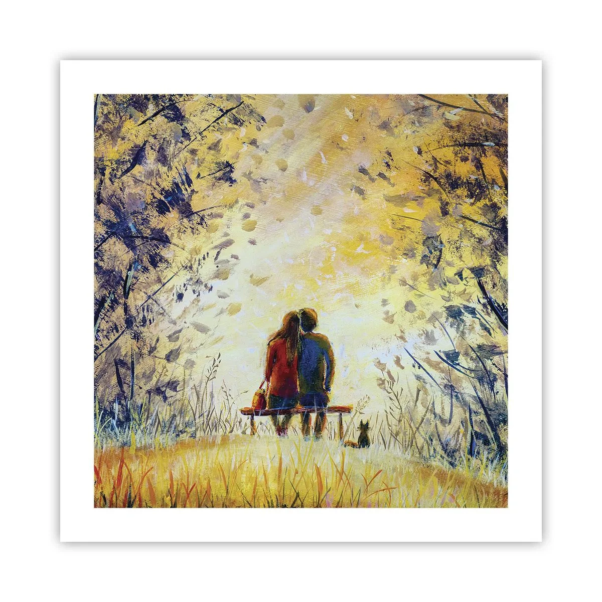 Plakát - Magický okamžik - 50x50 cm
