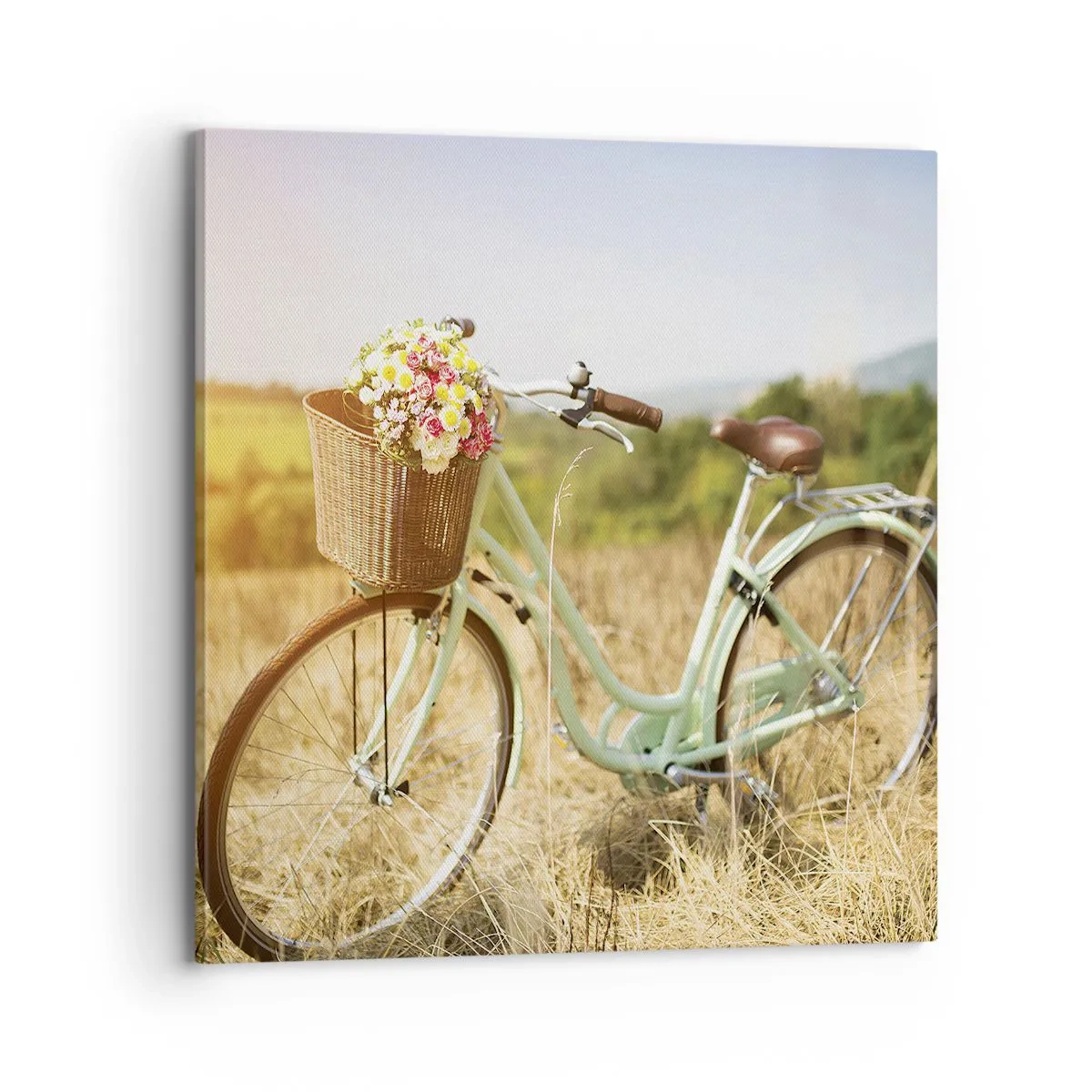 Obraz na plátně - Chvíli tu zůstanu - 70x70 cm