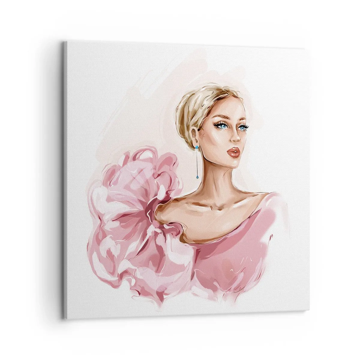Obraz na plátně - Jako malovaná… - 50x50 cm