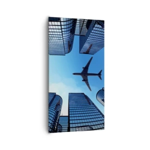 Obraz na plátně - Pohled ze skleněné rokle - 65x120 cm