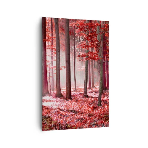 Obraz na plátně - Červená je stejně krásná - 80x120 cm