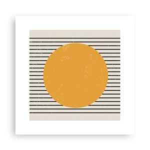 Plakát - Síla jednoduchosti - 30x30 cm