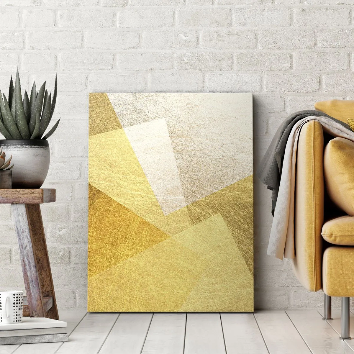 Obraz na plátně - Počasí geometrie - 50x70 cm