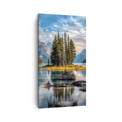 Obraz na plátně - U velké a čisté vody… - 45x80 cm