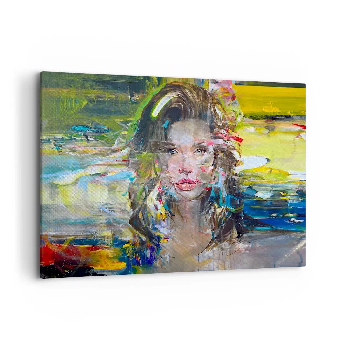 Obraz na plátně - Za závojem vzduchu - 100x70 cm