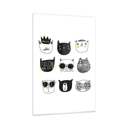 Obraz na skle - Každý jiný - 80x120 cm