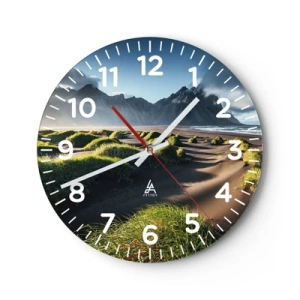 Nástěnné hodiny - Harmonie živlů - 30x30 cm