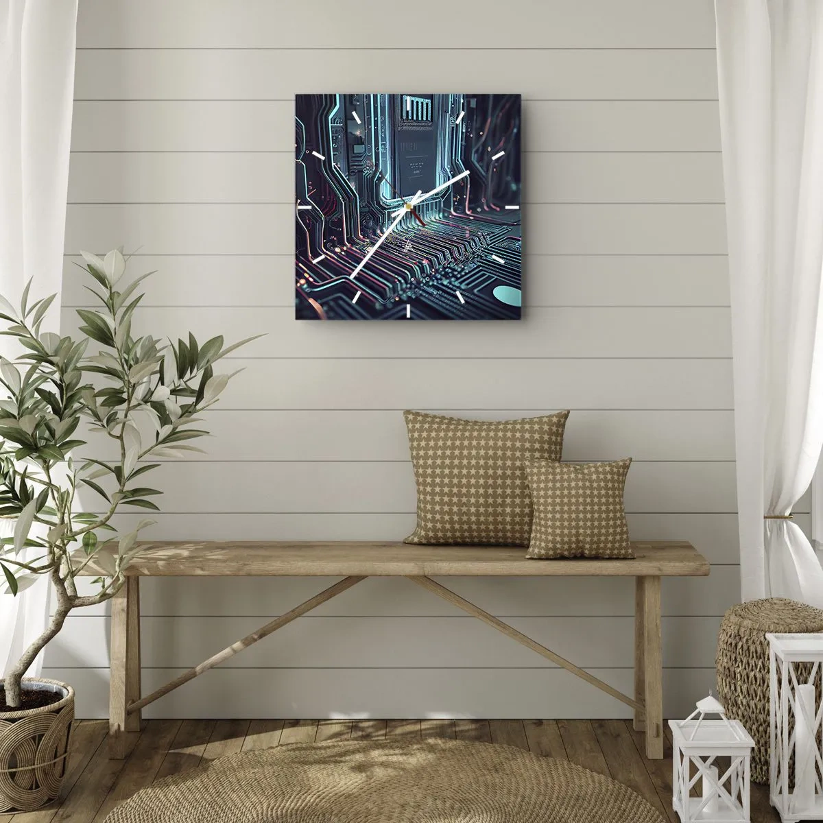 Nástěnné hodiny - Jen tak přemýšlím… - 30x30 cm