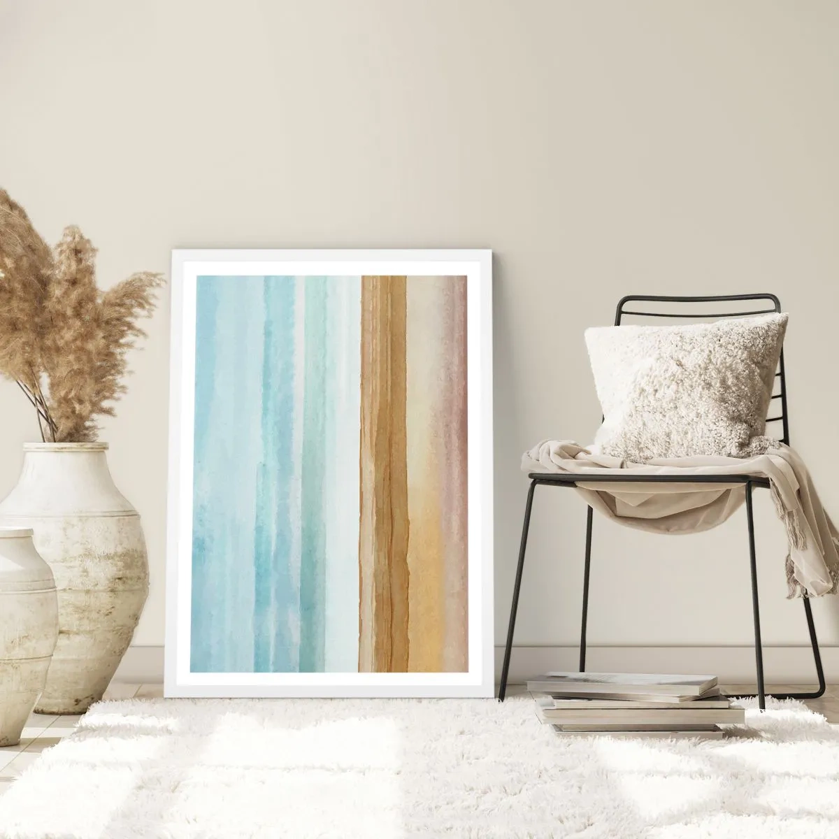 Plakát v bílém rámu - Utěšení - 70x100 cm