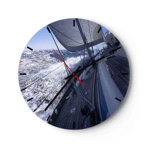 Nástěnné hodiny - Vím, co znamená být ptákem - 40x40 cm