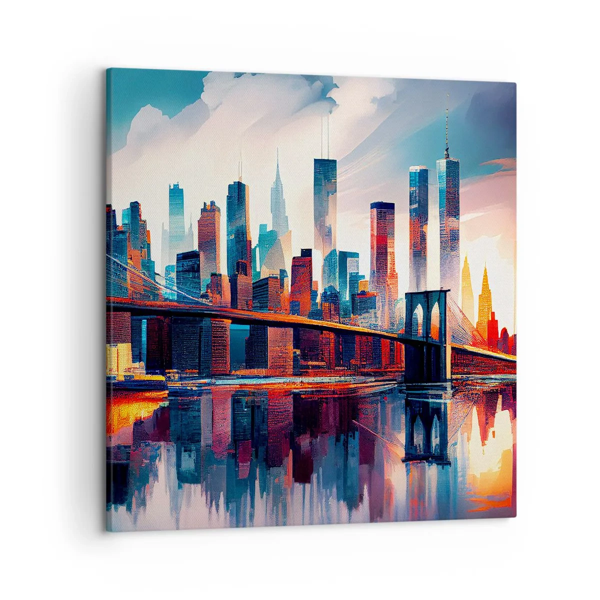 Obraz na plátně - Famózní New York - 50x50 cm