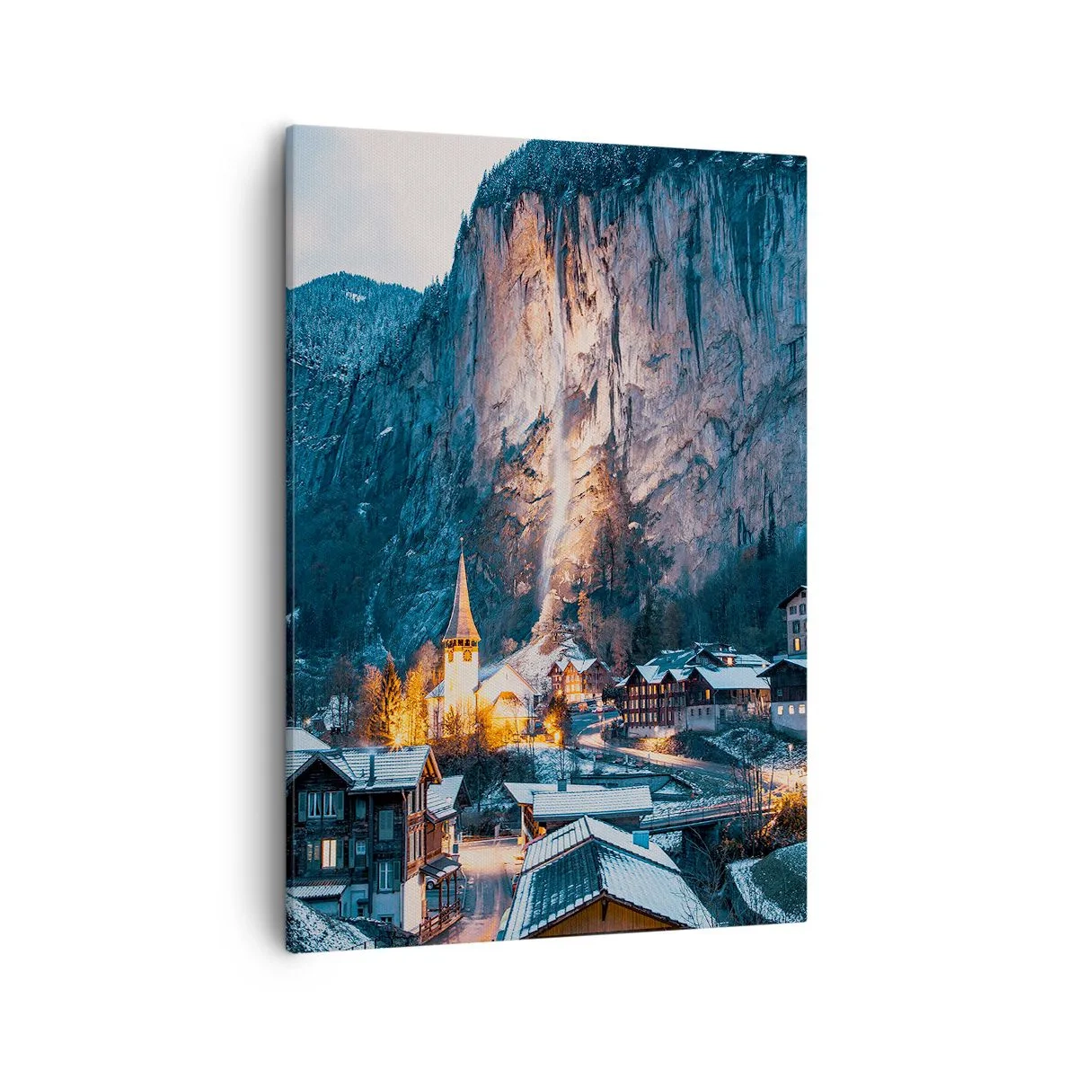 Obraz na plátně - Světlý duch zimy - 50x70 cm