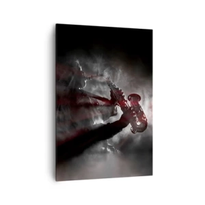 Obraz na plátně - V oparu jazzu - 70x100 cm