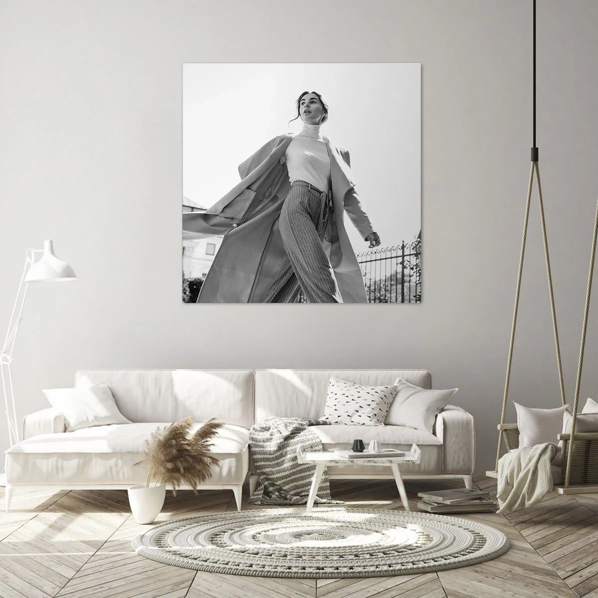 Obraz na plátně - Jdeš se mnou? - 70x70 cm