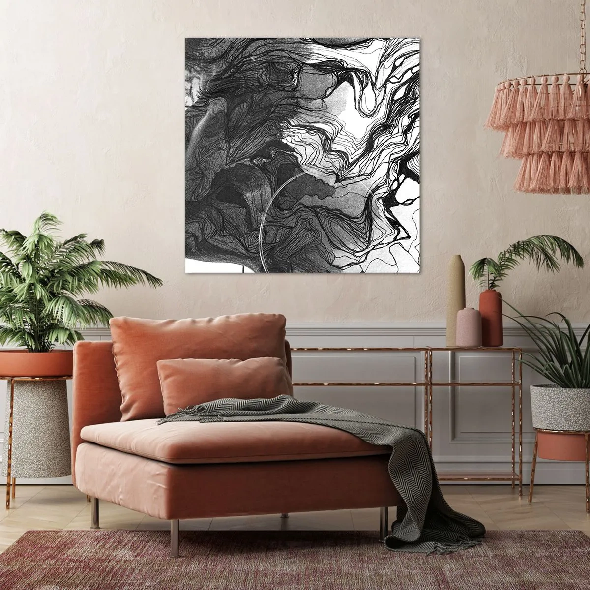 Obraz na plátně - Zapletená ve snech - 50x50 cm