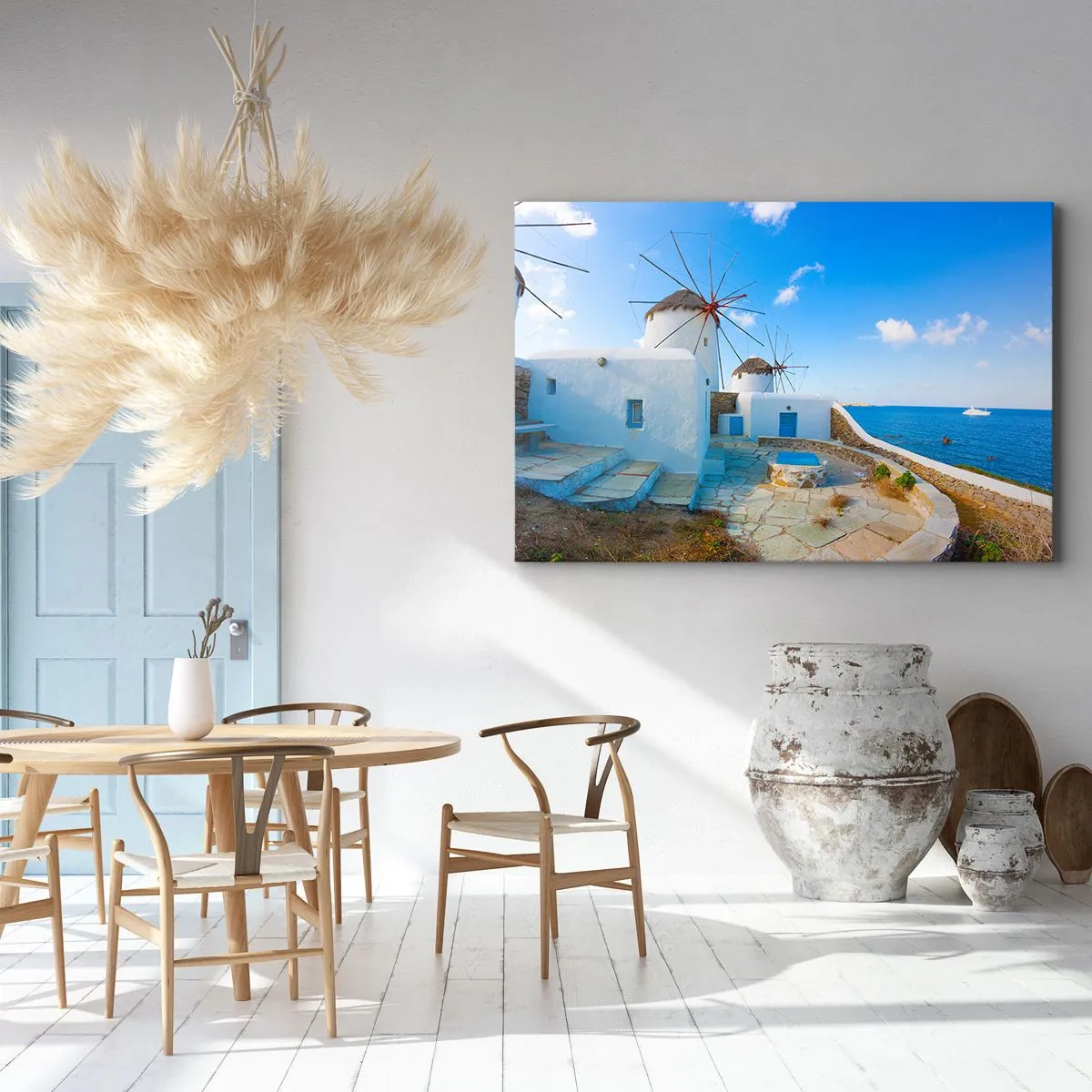 Obraz na plátně - Modrý vítr od moře - 120x80 cm