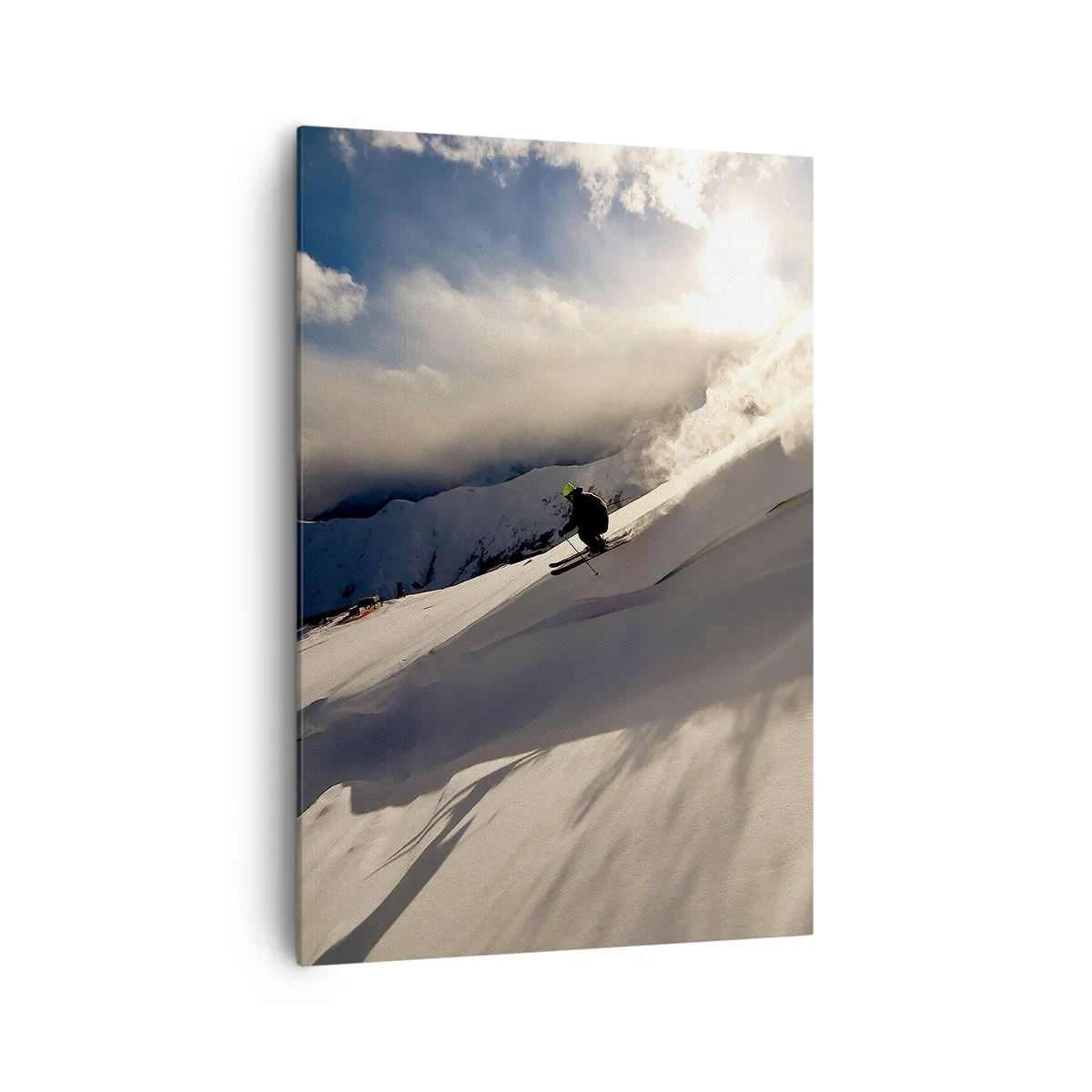 Obraz na plátně - Přijatá výzva hor - 70x100 cm