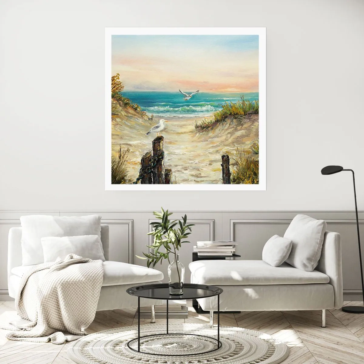 Plakát - Bezvětří a samota - 30x30 cm