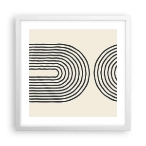 Plakát v bílém rámu - Již brzy… - 40x40 cm