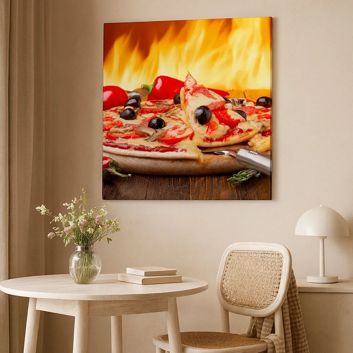 Obraz na plátně - From Italy with love - 30x30 cm