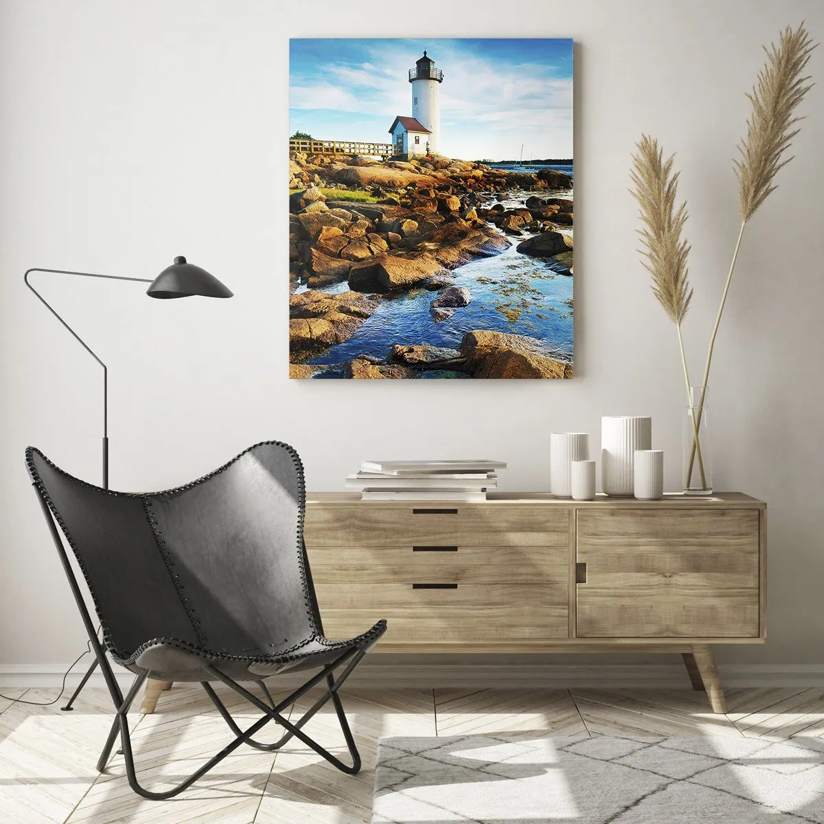 Obraz na skle - Vraťte se šťastně, čekám - 50x70 cm