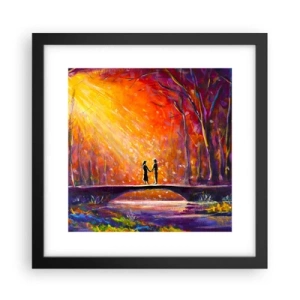 Plakát v černém rámu - Nebe je taky miluje - 30x30 cm