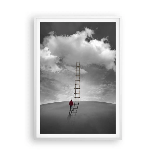 Plakát v bílém rámu - Všechno je možné - 70x100 cm