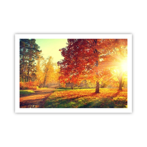 Plakát - Rudé je krásné - 91x61 cm