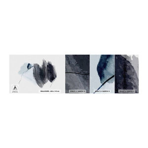 Fototapeta Vzorek Standard Eco - Intenzita a pohyb - Abstrakce, Kus, Malování - 100x30 cm
