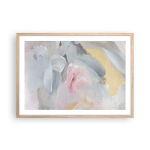 Plakát v rámu světlý dub - V pastelovém světě - 70x50 cm