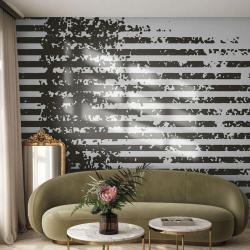 Fototapeta Premium Canvas - Rytmus a šum - Abstrakce, Kus, Grafika - 250x175 cm