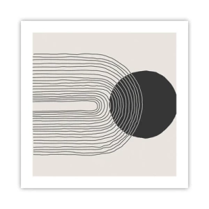 Plakát - Chvění a jistota - 50x50 cm