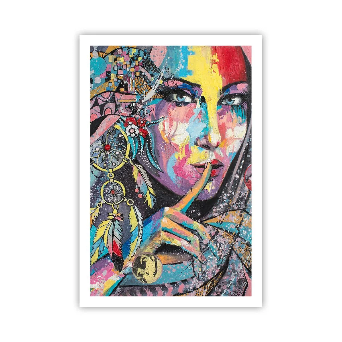 Plakát - Mlč, než pochopíš - 61x91 cm