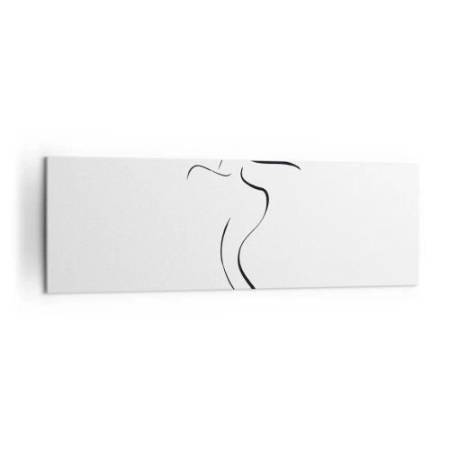 Obraz na plátně - Nepolapitelná jako vlna - 160x50 cm